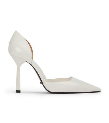 Zapatos Court Tony Bianco Gala White Hi Shine 10cm Blancas | ZCONQ21338