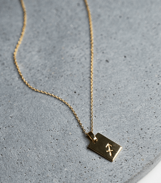 Accesorios Tony Bianco Gold Sagittarius Zodiac Necklace Doradas | ECOHC60508