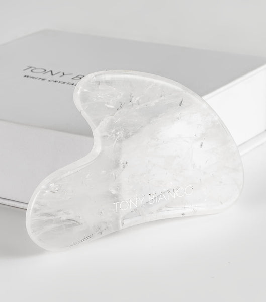 Accesorios Tony Bianco Gua Sha White Crystal Blancas | QCOWA45026