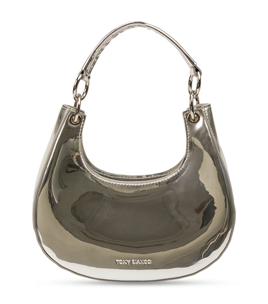 Accesorios Tony Bianco Talia Silver Shine Mini Handbags Plateadas | COCIF55839