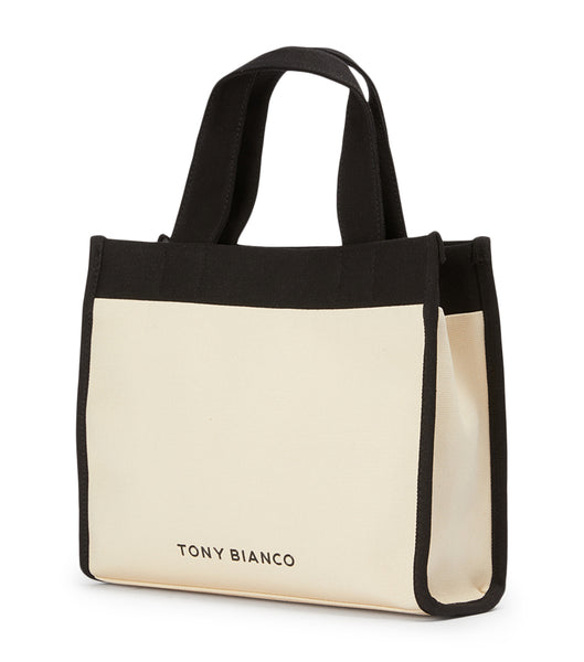 Accesorios Tony Bianco Teagan Black/Beige Tote Bag Negras Beige | ECOVG45054