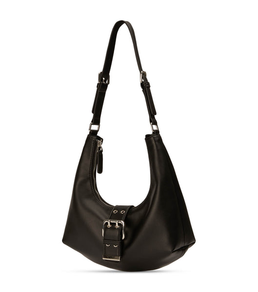 Accesorios Tony Bianco Zali Black Cuero Shoulder Bag Negras | LCOSX46979