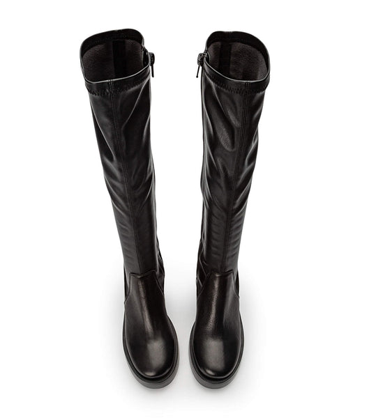 Botas Plataforma Tony Bianco Tibby Black Venice/Black Venezia 9cm Negras | BCOSO58731