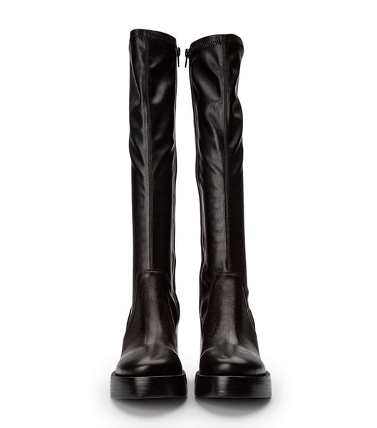 Botas Plataforma Tony Bianco Tibby Black Venice/Black Venezia 9cm Negras | BCOSO58731