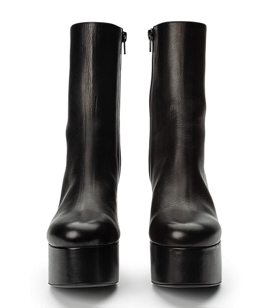 Botas Plataforma Tony Bianco Tyra Black Como 12cm Negras | SCONY68112