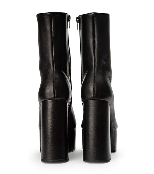 Botas Plataforma Tony Bianco Tyra Black Como 12cm Negras | SCONY68112