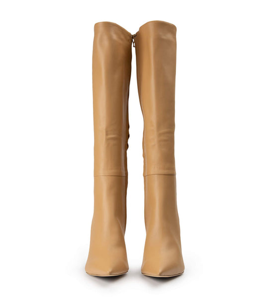 Botas de Tacon Tony Bianco Apollo Honey Nappa 10.5cm Naranjas | GCOEC89014