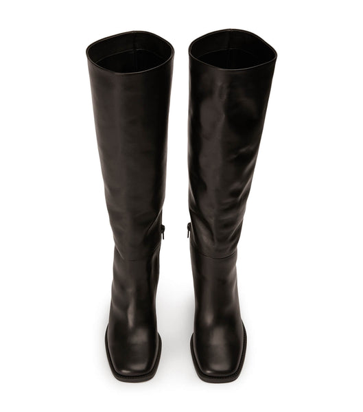 Botas de Tacon Tony Bianco Asher Black Como 8.5cm Negras | GCOEC71485