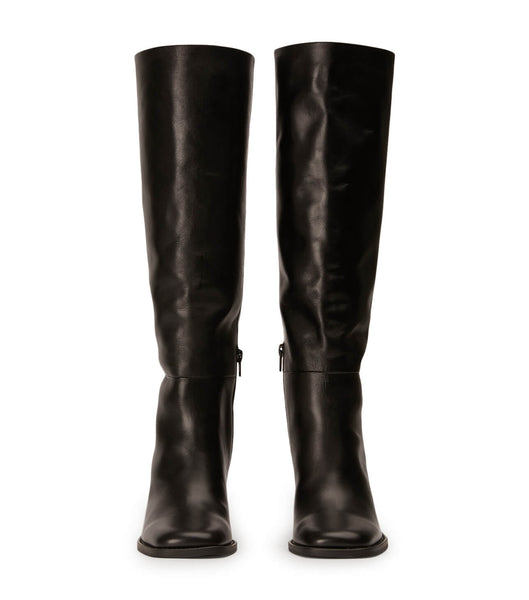 Botas de Tacon Tony Bianco Asher Black Como 8.5cm Negras | GCOEC71485