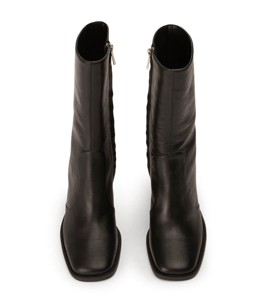 Botas de Tacon Tony Bianco Atlanta Black Venice 8.5cm Negras | COEAH49844