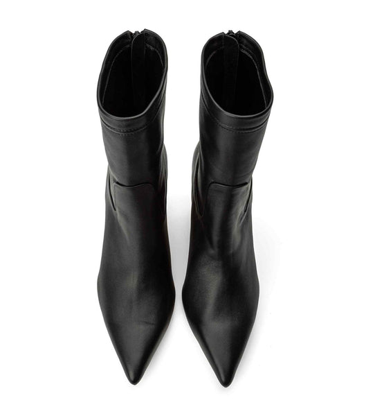 Botas de Tacon Tony Bianco Ellie Black Nappa 8.5cm Negras | COIIZ66346