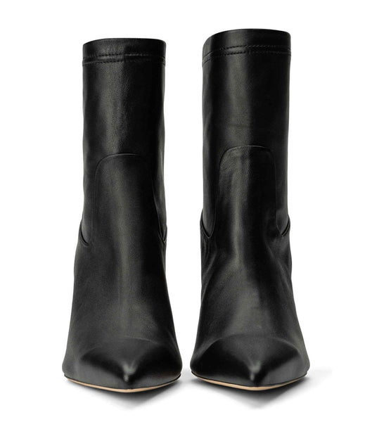 Botas de Tacon Tony Bianco Ellie Black Nappa 8.5cm Negras | COIIZ66346