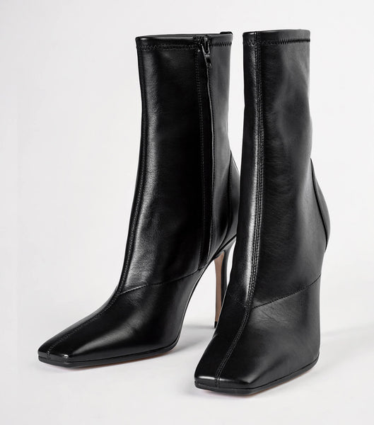 Botas de Tacon Tony Bianco Halsey Black Como 10.5cm Negras | LCOSX48213