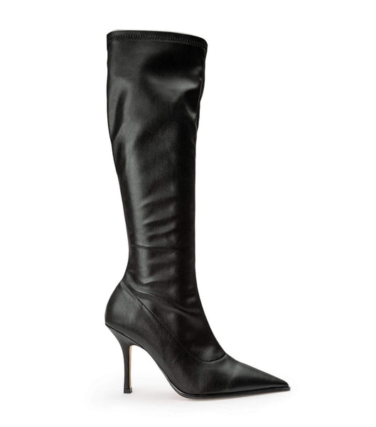 Botas de Tacon Tony Bianco Knight Black Venezia 9.5cm Negras | COZDE66295