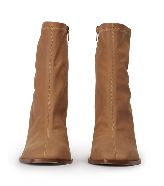 Botas de Tacon Tony Bianco Rover Caramel Diesel 8.5cm Beige | COCIF44441