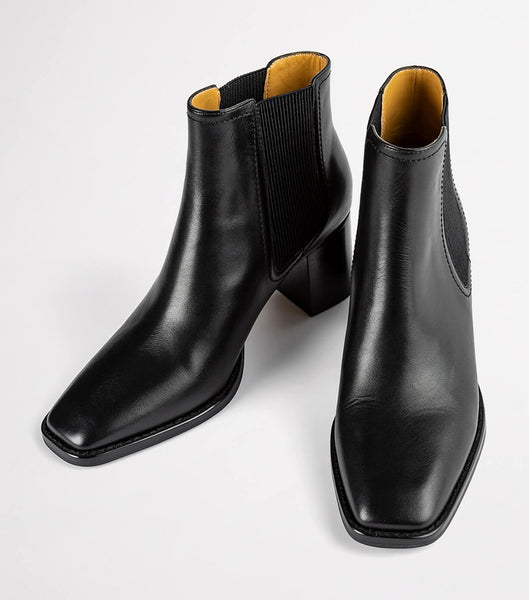 Botas de Tacon Tony Bianco Wager Black Como 6.5cm Negras | XCOGW87888