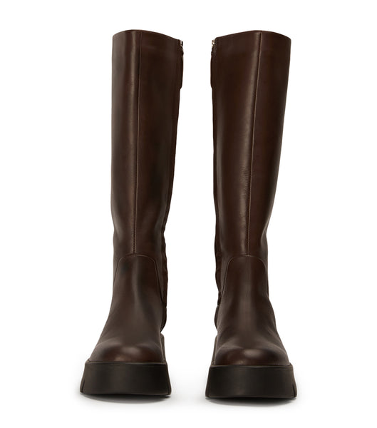 Botas de combate Tony Bianco Rage Choc Como 5.5cm Chocolate | COXBR17429