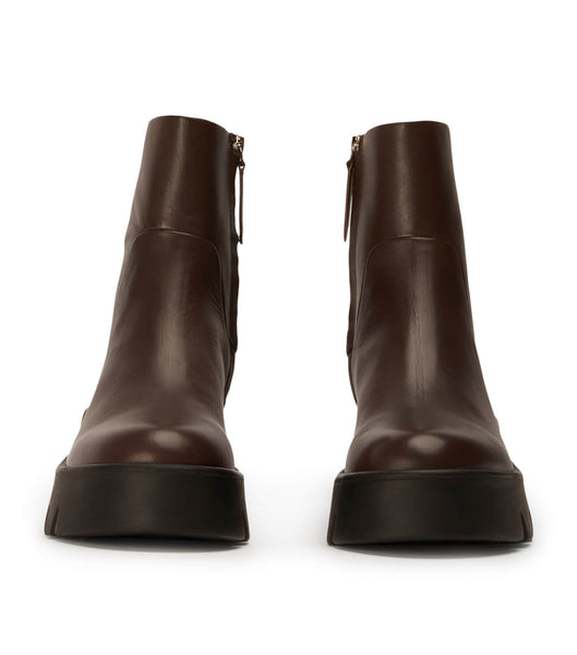 Botas de combate Tony Bianco Rumble Choc Como 5.5cm Chocolate | DCOVO41876