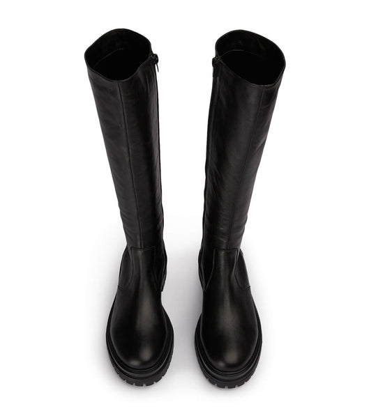 Botas de combate Tony Bianco Wanda Black Venice 4.5cm Negras | DCOVO98762