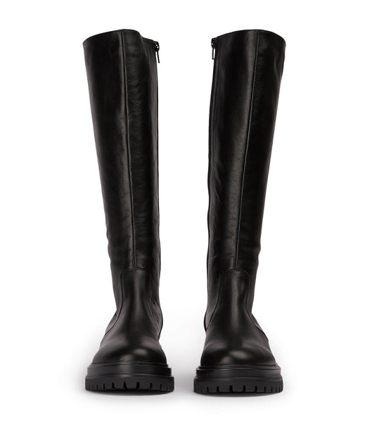 Botas de combate Tony Bianco Wanda Black Venice 4.5cm Negras | DCOVO98762