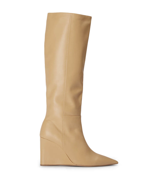 Botas de media pantorrilla Tony Bianco Drake Butter Nappa 9.5cm Beige | DCOVO77673