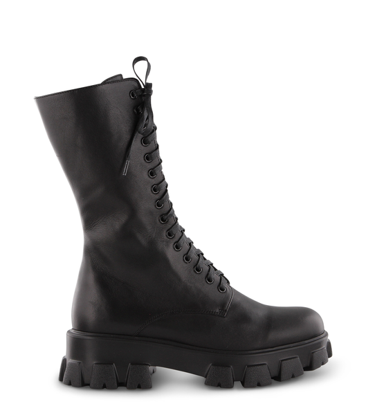 Botas de media pantorrilla Tony Bianco Seattle Black Como 5cm Negras | QCOWA41508