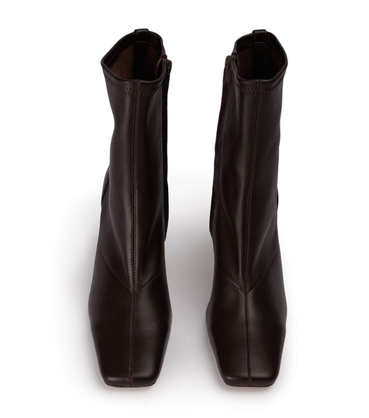 Botas de tacón de aguja Tony Bianco Fomo Chocolate Nappa 8cm Chocolate | FCOUI48877