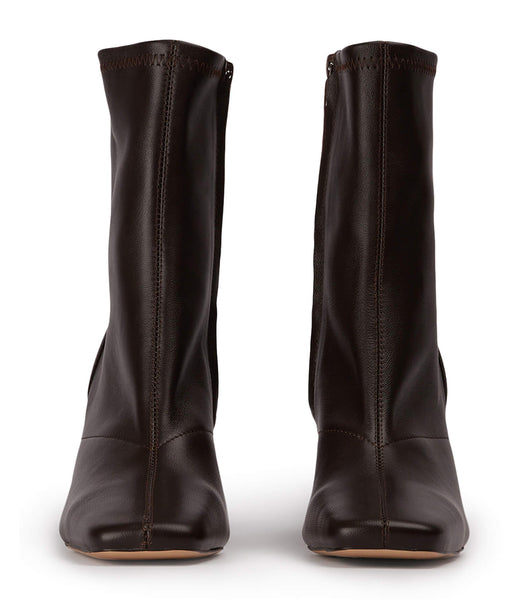 Botas de tacón de aguja Tony Bianco Fomo Chocolate Nappa 8cm Chocolate | FCOUI48877