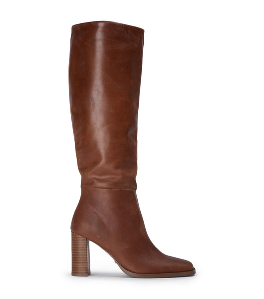 Botas hasta las rodillas Tony Bianco Asher Cognac 8.5cm Marrones | COJKU68355