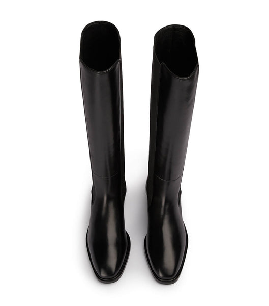 Botas hasta las rodillas Tony Bianco Emrata Black Como 4cm Negras | CONEJ99352