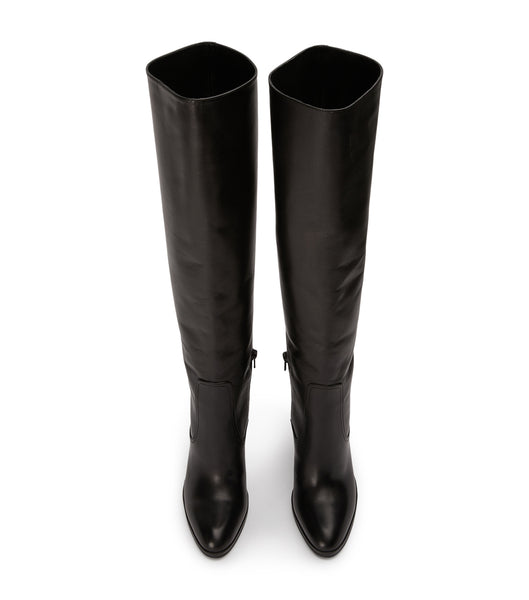 Botas hasta las rodillas Tony Bianco Hot Black Como 10.5cm Negras | COQAV88797