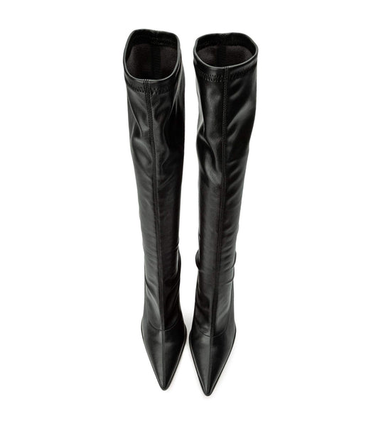 Botas hasta las rodillas Tony Bianco Knight Black Venezia 9.5cm Negras | YCOVQ97950