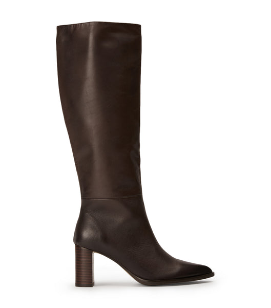 Botas hasta las rodillas Tony Bianco Peppe Choc Como 7.5cm Chocolate | QCOUV69045