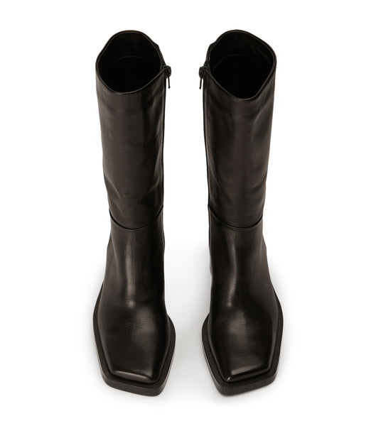 Botas hasta las rodillas Tony Bianco Prestige Black Como 8cm Negras | ZCOMJ72669