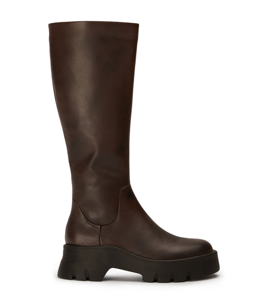 Botas hasta las rodillas Tony Bianco Rage Choc Como 5.5cm Chocolate | COJKU60653