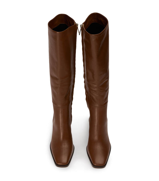 Botas hasta las rodillas Tony Bianco Rylee Rust Venice 8.5cm Rojas | QCOWA36859