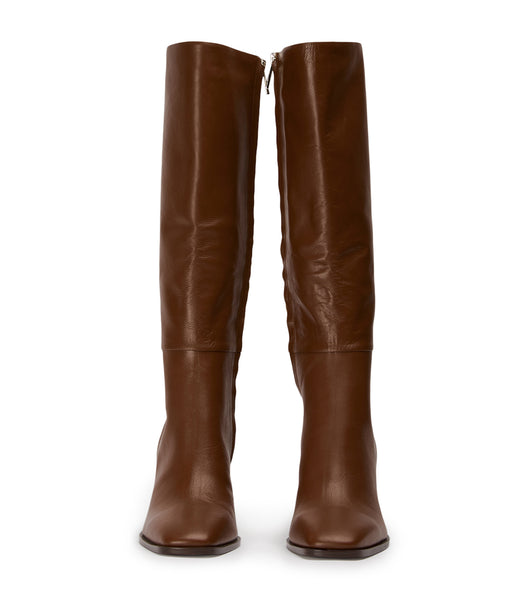 Botas hasta las rodillas Tony Bianco Rylee Rust Venice 8.5cm Rojas | QCOWA36859