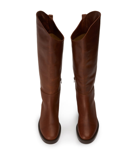 Botas hasta las rodillas Tony Bianco Tyler Cognac 4cm Marrones | MCOHR85818