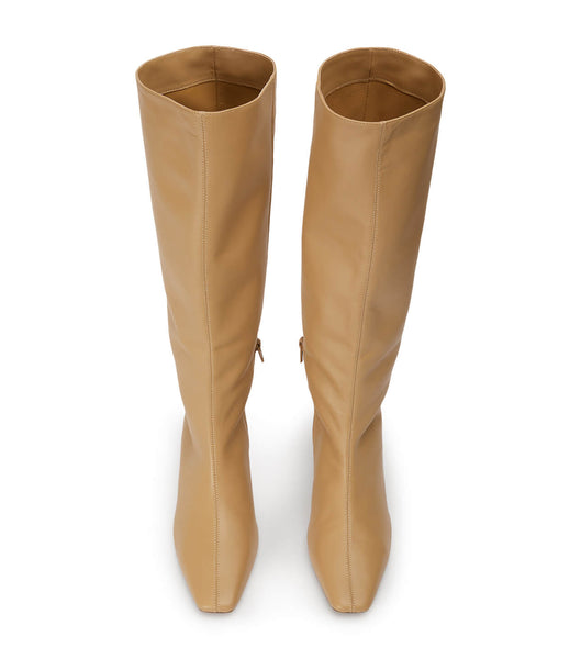 Botas hasta las rodillas Tony Bianco Vixon Honey Nappa 5cm Naranjas | COICD42752