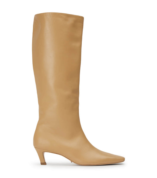 Botas hasta las rodillas Tony Bianco Vixon Honey Nappa 5cm Naranjas | COICD42752