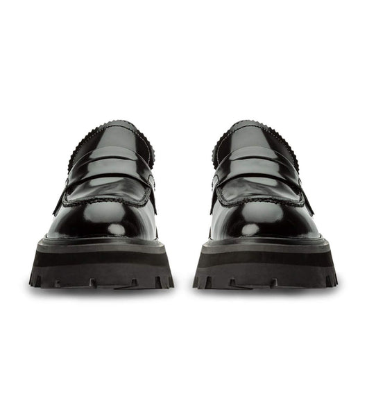 Loafers Tony Bianco Axell Black Hi Shine 4.5cm Negras | PCOQX66805