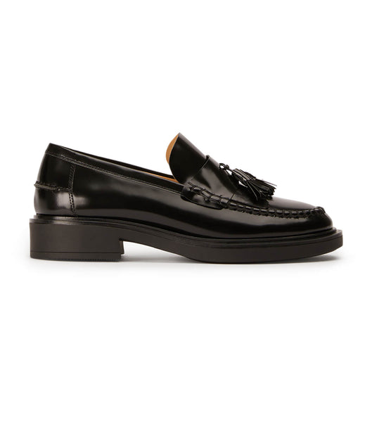 Loafers Tony Bianco Colt Black Hi Shine 4.5cm Negras | COICD94568