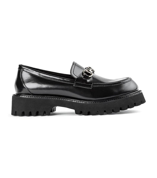 Loafers Tony Bianco Greer Black Hi Shine 4cm Negras | FCOUI85779