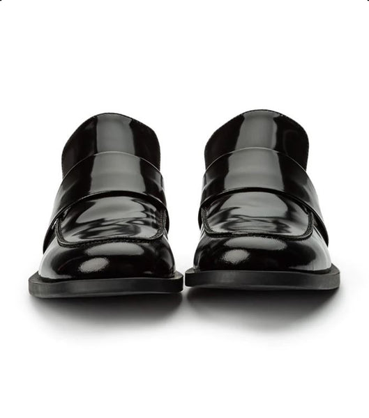 Loafers Tony Bianco Rovin Black Hi Shine 2.5cm Negras | PCOQX29993