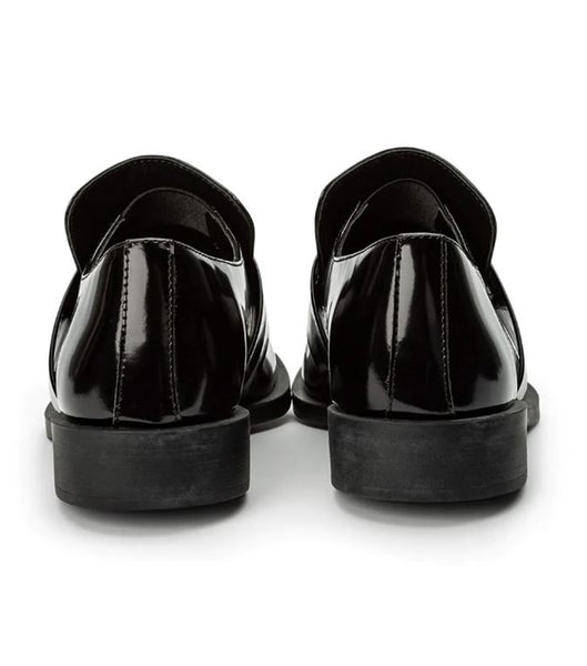 Loafers Tony Bianco Rovin Black Hi Shine 2.5cm Negras | PCOQX29993