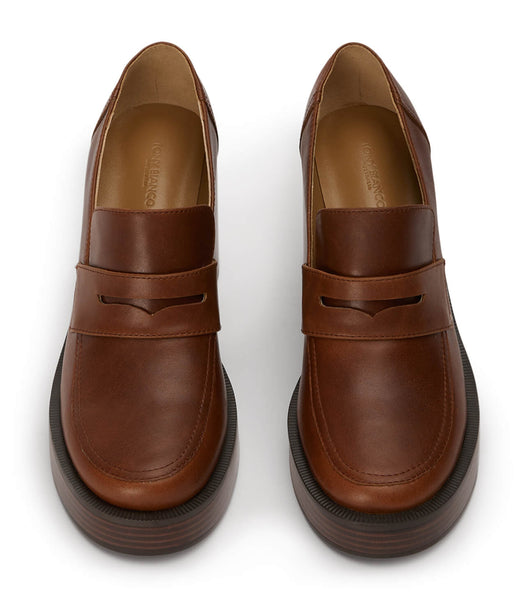 Loafers Tony Bianco Taranto Cognac 9cm Marrones | CODFL79564