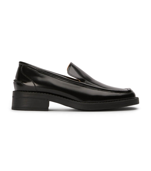 Loafers Tony Bianco Teddy Black Como 4cm Negras | COEGJ84597