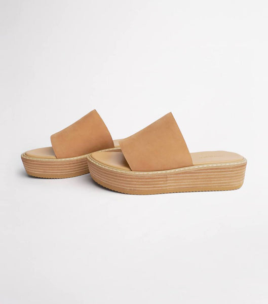 Sandalias Planas Tony Bianco Elke Caramel 4.5cm Beige | LCOTR50452