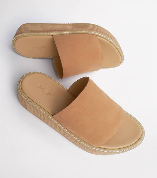 Sandalias Planas Tony Bianco Elke Caramel 4.5cm Beige | LCOTR50452