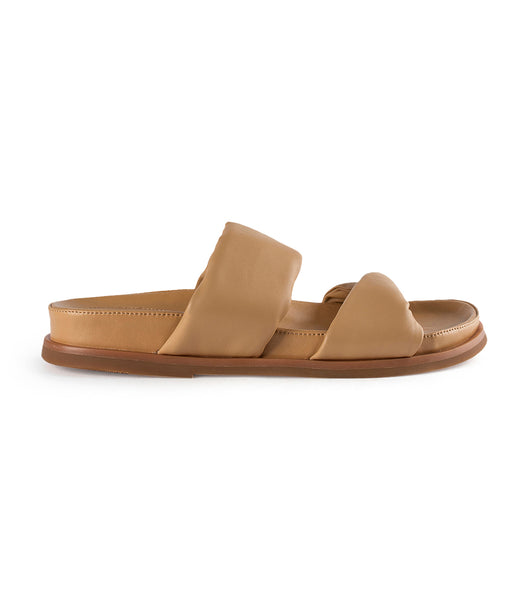 Sandalias Planas Tony Bianco Henry Honey Nappa 3.5cm Naranjas | BCOSO62442